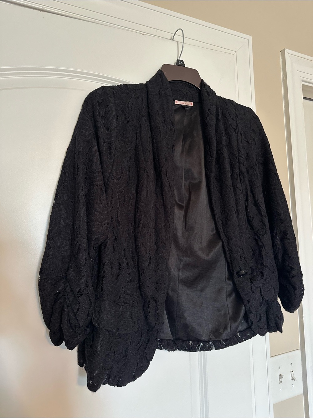 Women’s 2X Lace Blazer